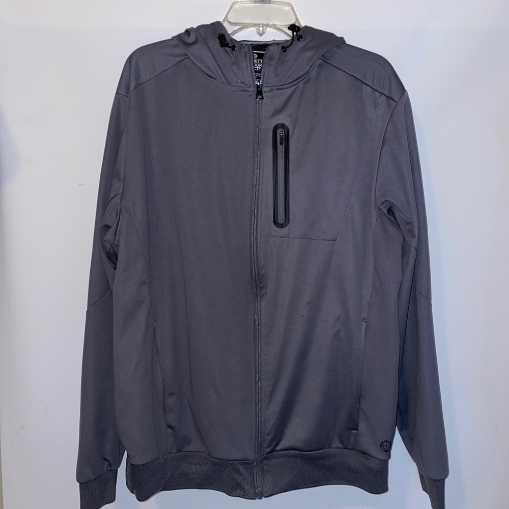 Mondetta outdoor project mens jacket size XL gray hoodie